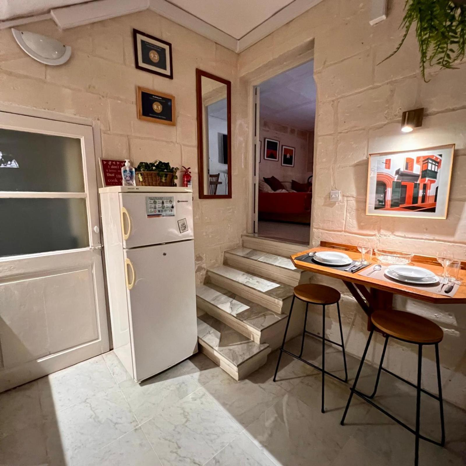 Ensuite With Private Kitchen In A Typical Maltese Townhouse Sliema